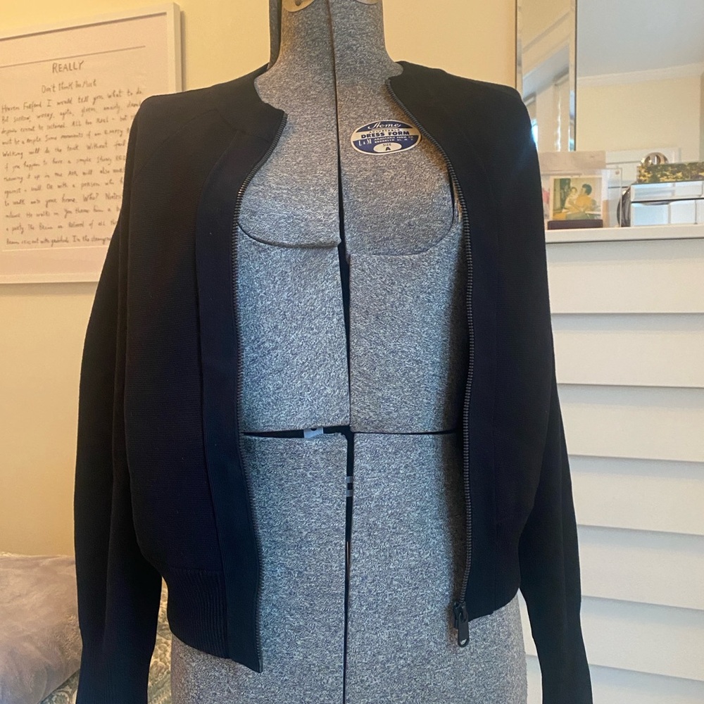 Athleta Bomber Sweater